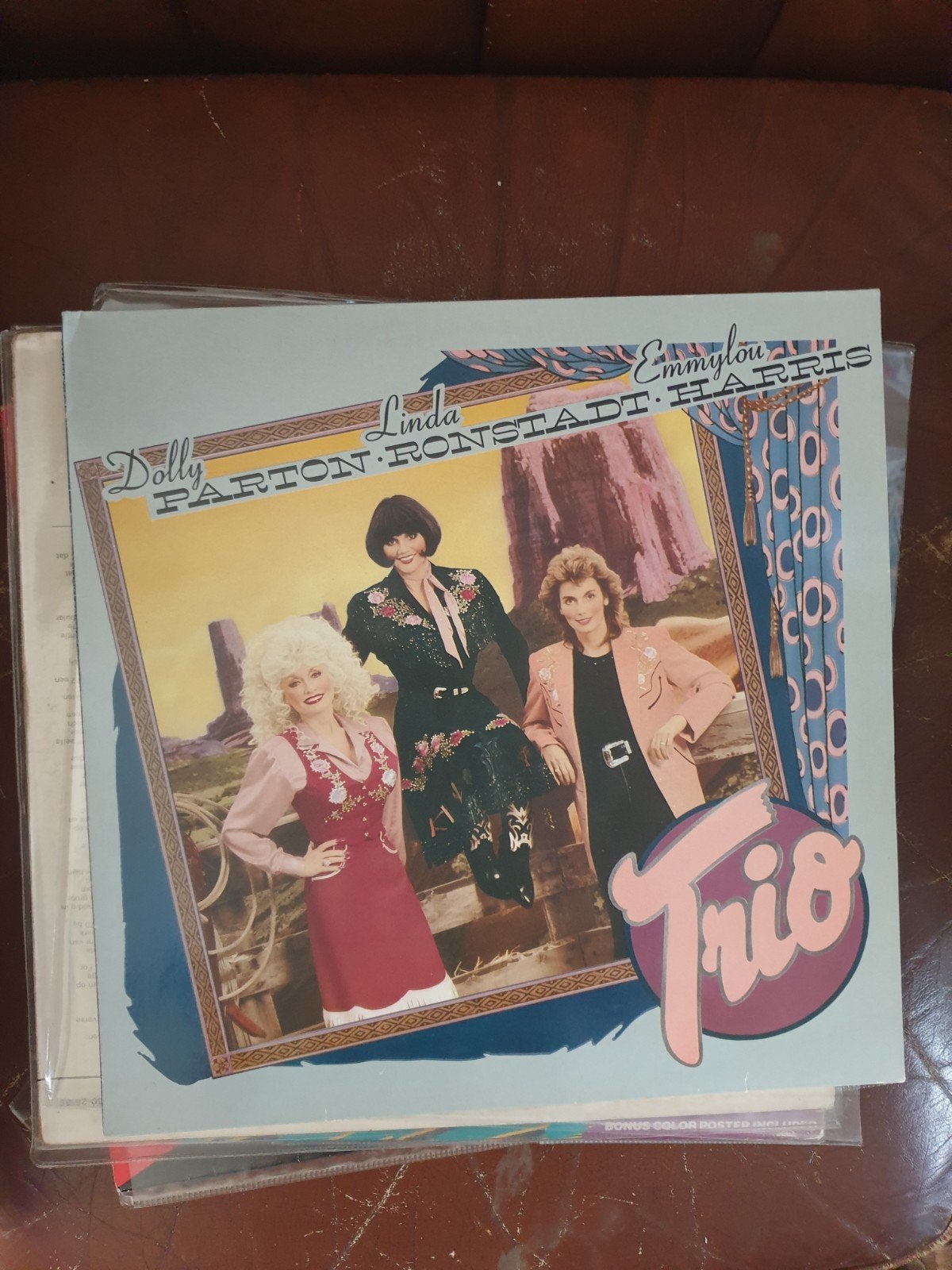 trio lp met Dolly parton, Ophalen of Verzenden, Gebruikt, 12 inch
