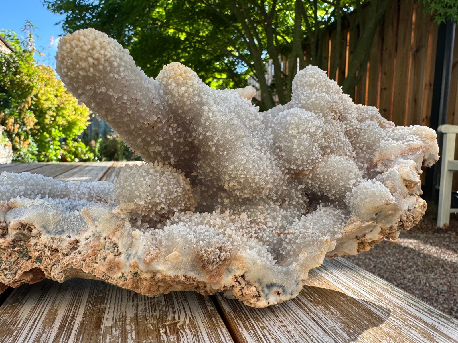 Stalactiet chalcedoon Uruguay, Ophalen of Verzenden