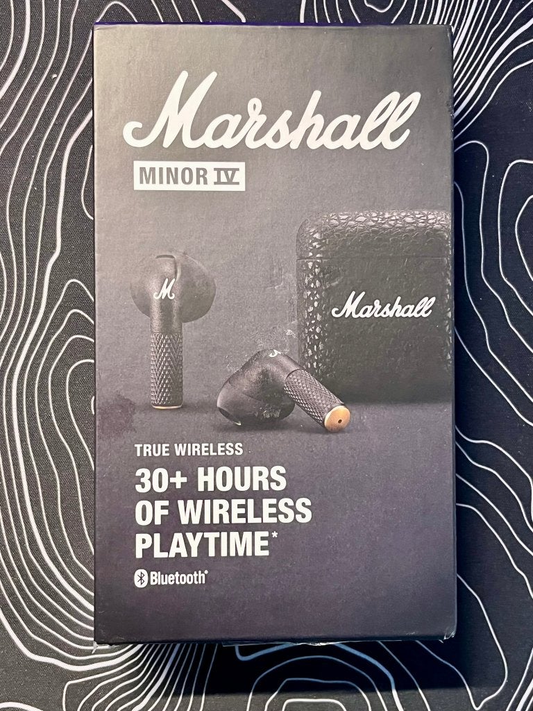 Marshall Minor IV – Zo goed als nieuw in originele doos, Audio, Tv en Foto, Koptelefoons, Zo goed als nieuw, In-ear, Marshall