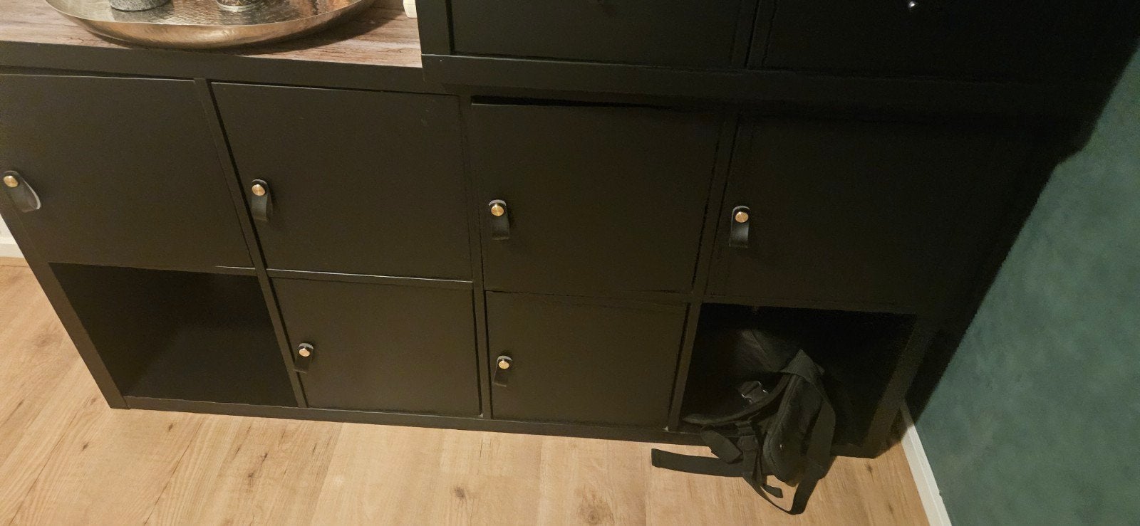 IKEA Kallax kast 77x147 cm met folie en handgrepen, Ophalen, Gebruikt