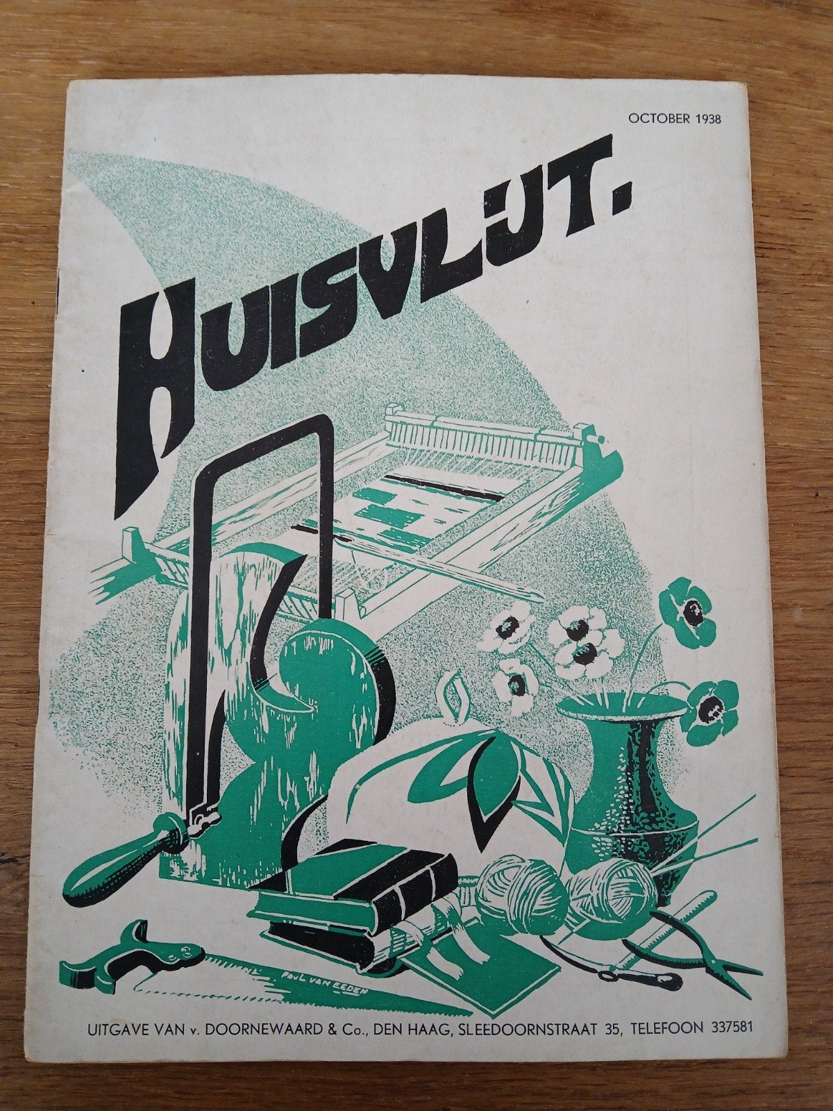 Huisvlijt, maandblad October 1938, Ophalen of Verzenden, 1920 tot 1940, Nederland, Tijdschrift