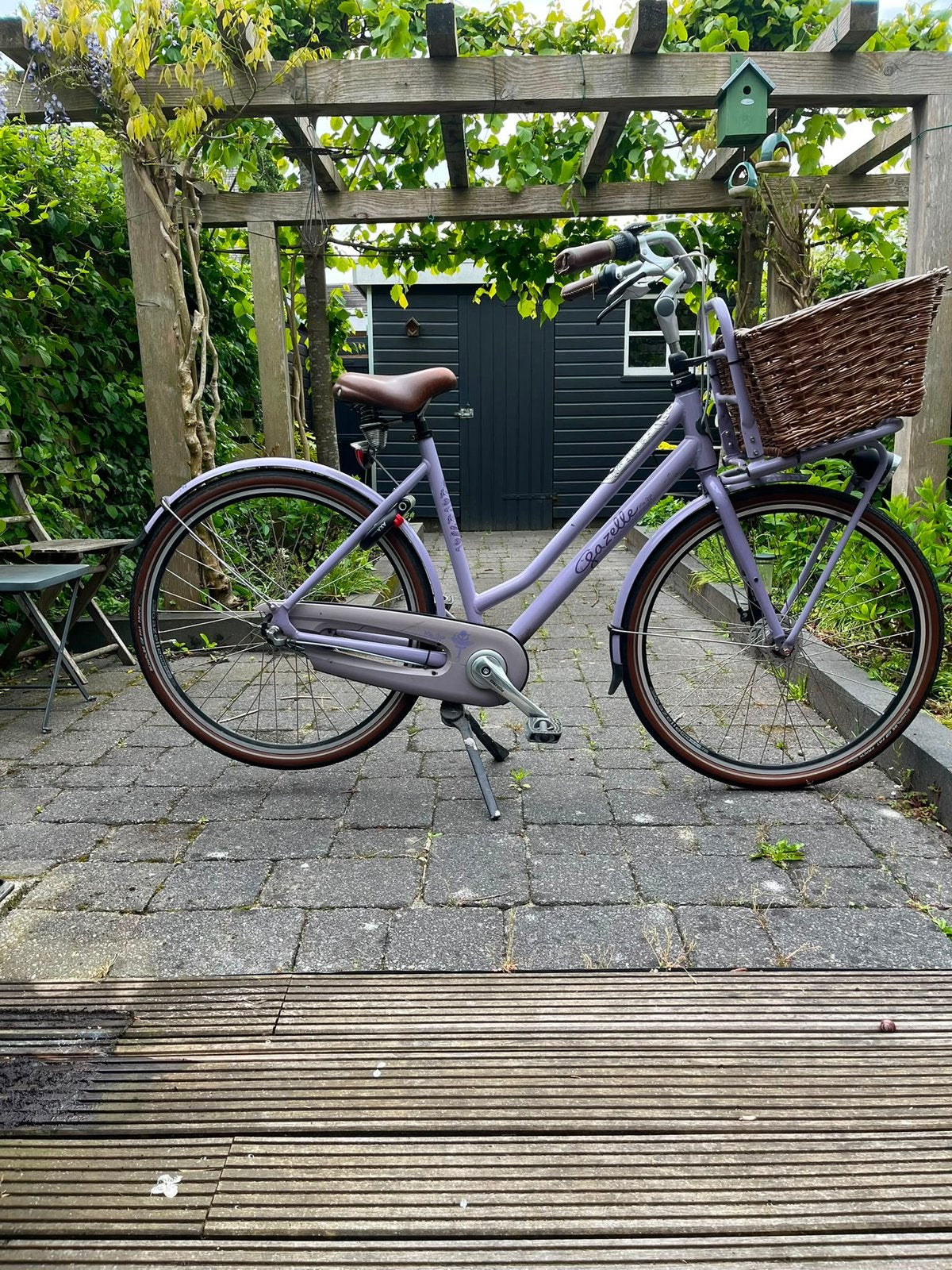 Gazelle damesfiets, Ophalen, Gebruikt