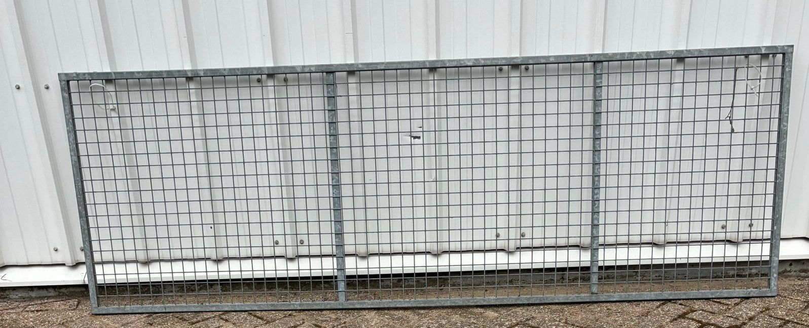 Hek 294 x 100 gegalvaniseerd, Ophalen, Zo goed als nieuw, IJzer