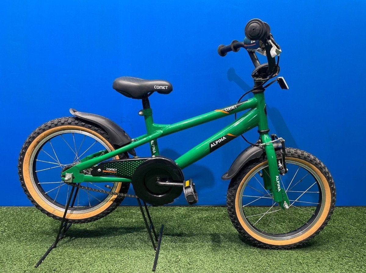 Alpina Comet 16" Jongens Amazon green, Fietsen en Brommers, Fietsen | Heren | Herenfietsen, Gebruikt, -, -, -