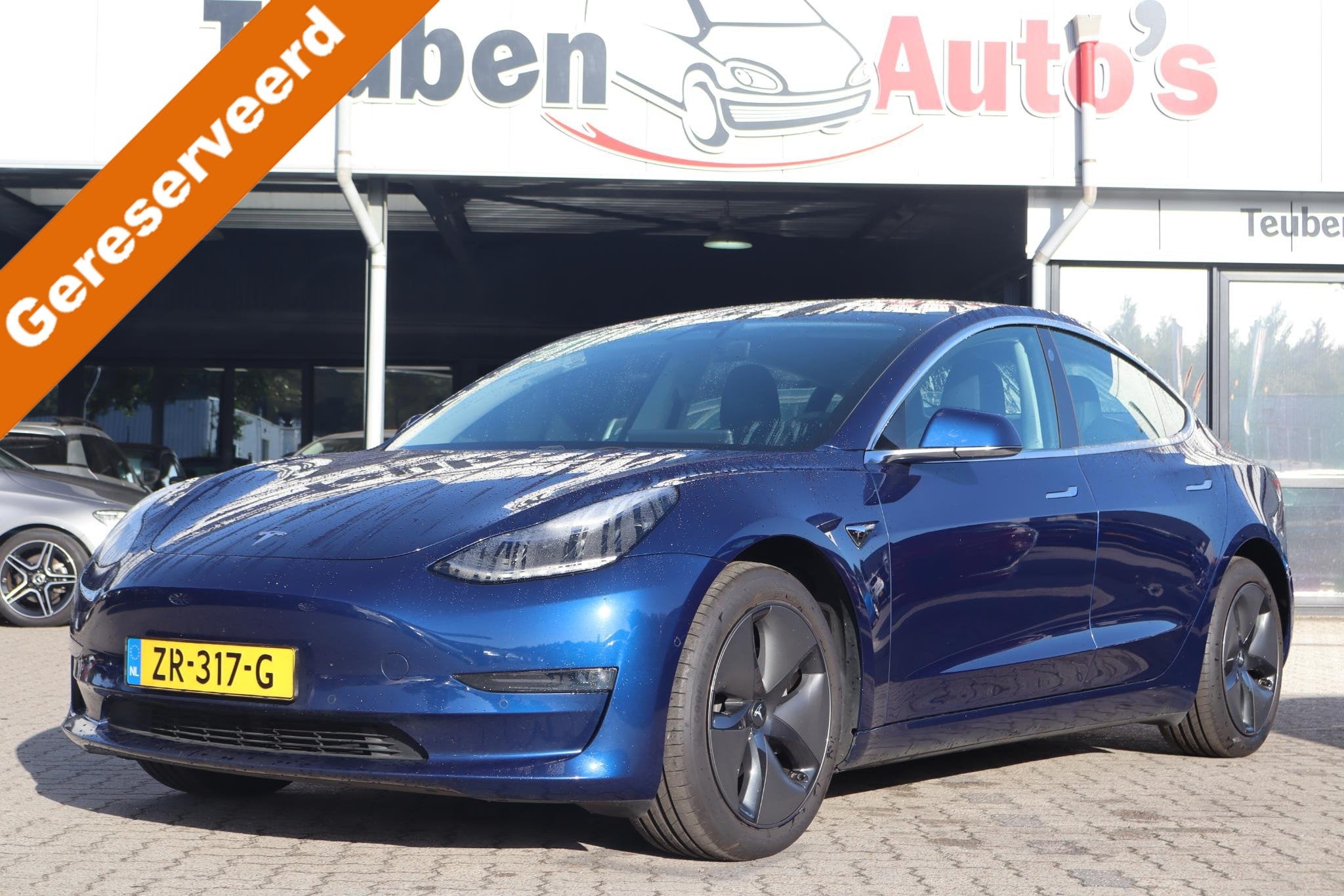 Tesla Model 3 Long Range AWD 75 kWh | SOH 88,5% | Full Self-, Auto's, Automaat, Navigatiesysteem, Blauw, Origineel Nederlands