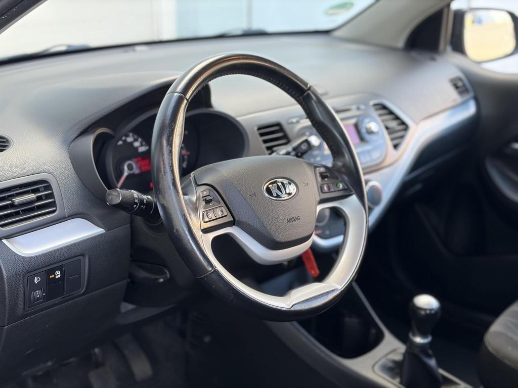 Kia Picanto 1.0 CVVT BusinessLine Trekhaak/Bluetooth/Automat, Voorwielaandrijving, Euro 5, Stof, Gebruikt