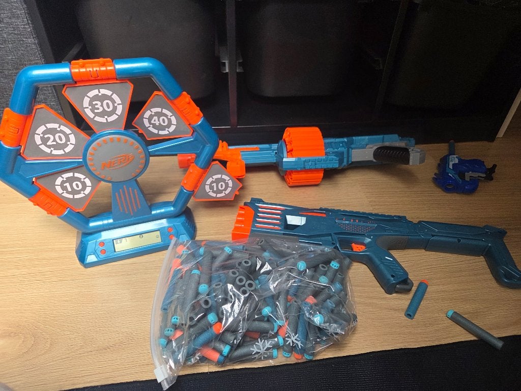 Nerf set, Ophalen of Verzenden, Zo goed als nieuw