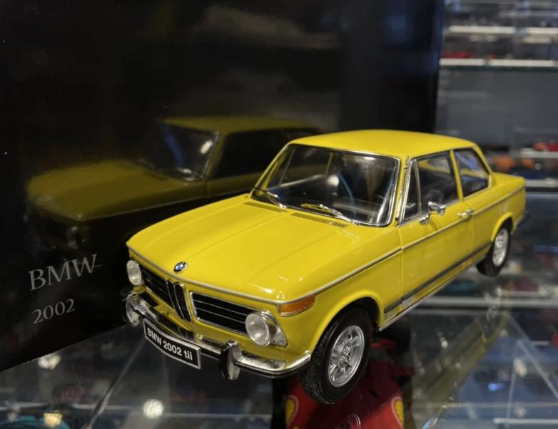 1:18 Kyosho BMW 2002 Tii - Geel ///////AANBIEDING ////////, Overige merken, Auto, ., Nieuw