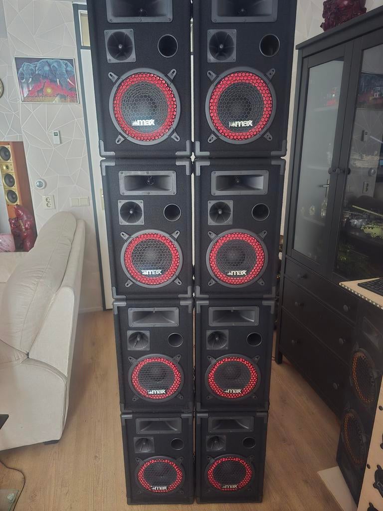 Max xen3508 pa box, Nieuw, 120 watt of meer, Front, Rear of Stereo speakers, Ophalen