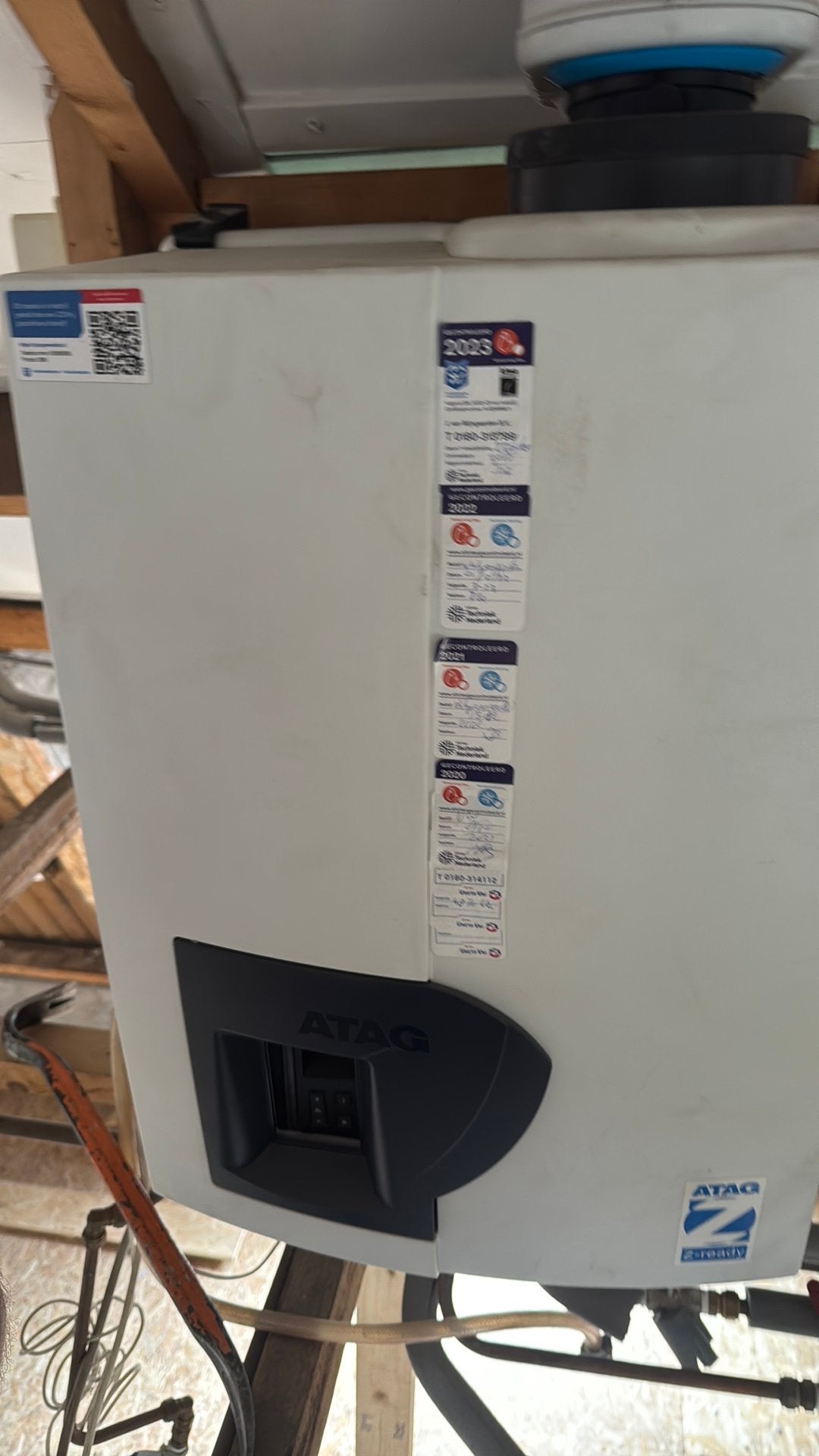 ATAG CV-ketel - Goed onderhouden, 30 tot 80 cm, Gebruikt, Hoog rendement (Hr), Cv-ketel of Combi-ketel