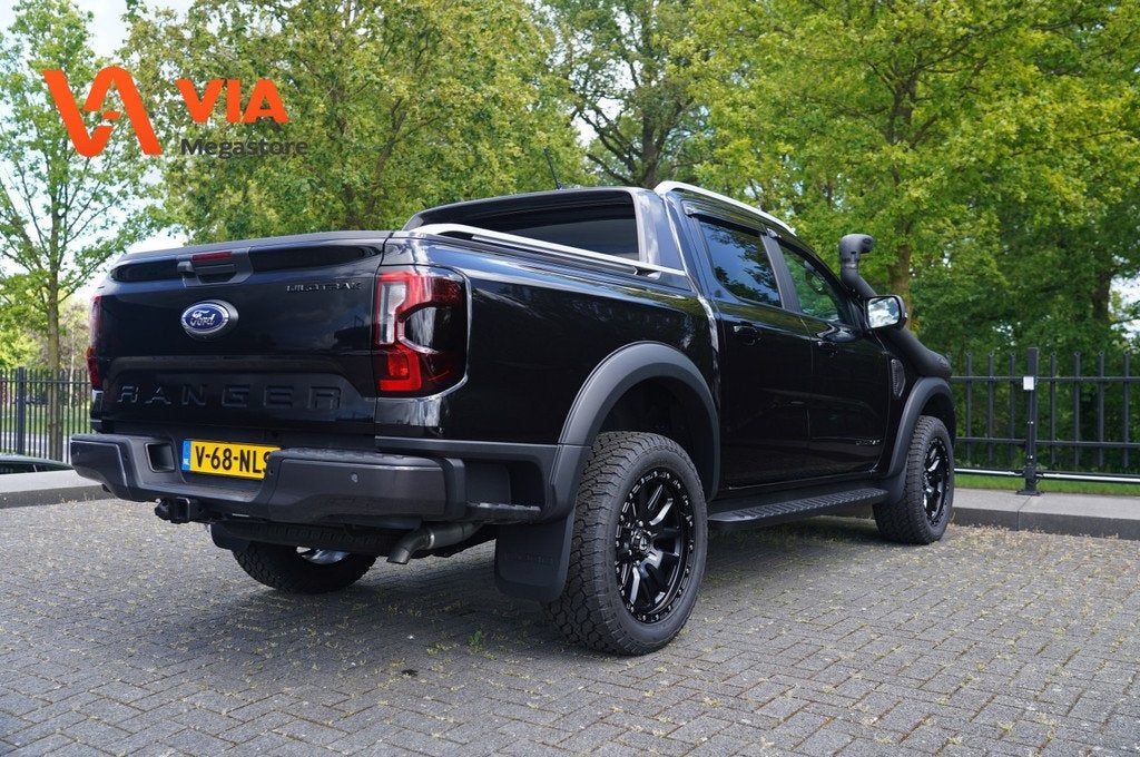 Ford Ranger Wildtrack | DAKAR Edition | PHEV | 280PK | 5p |, Auto's, Ford, Automaat, 4 cilinders, 2535 kg, Zwart