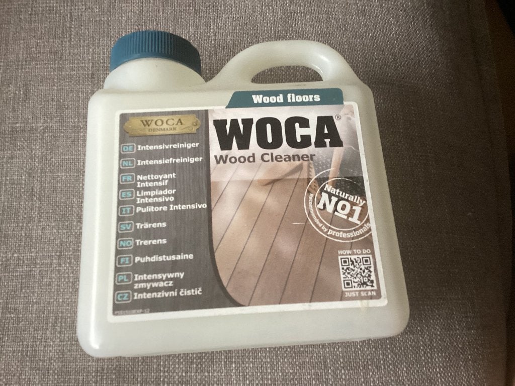 Woca Intensief Reiniger (Wood) 1 liter, Minder dan 5 liter, Verzenden, Zo goed als nieuw, Overige kleuren