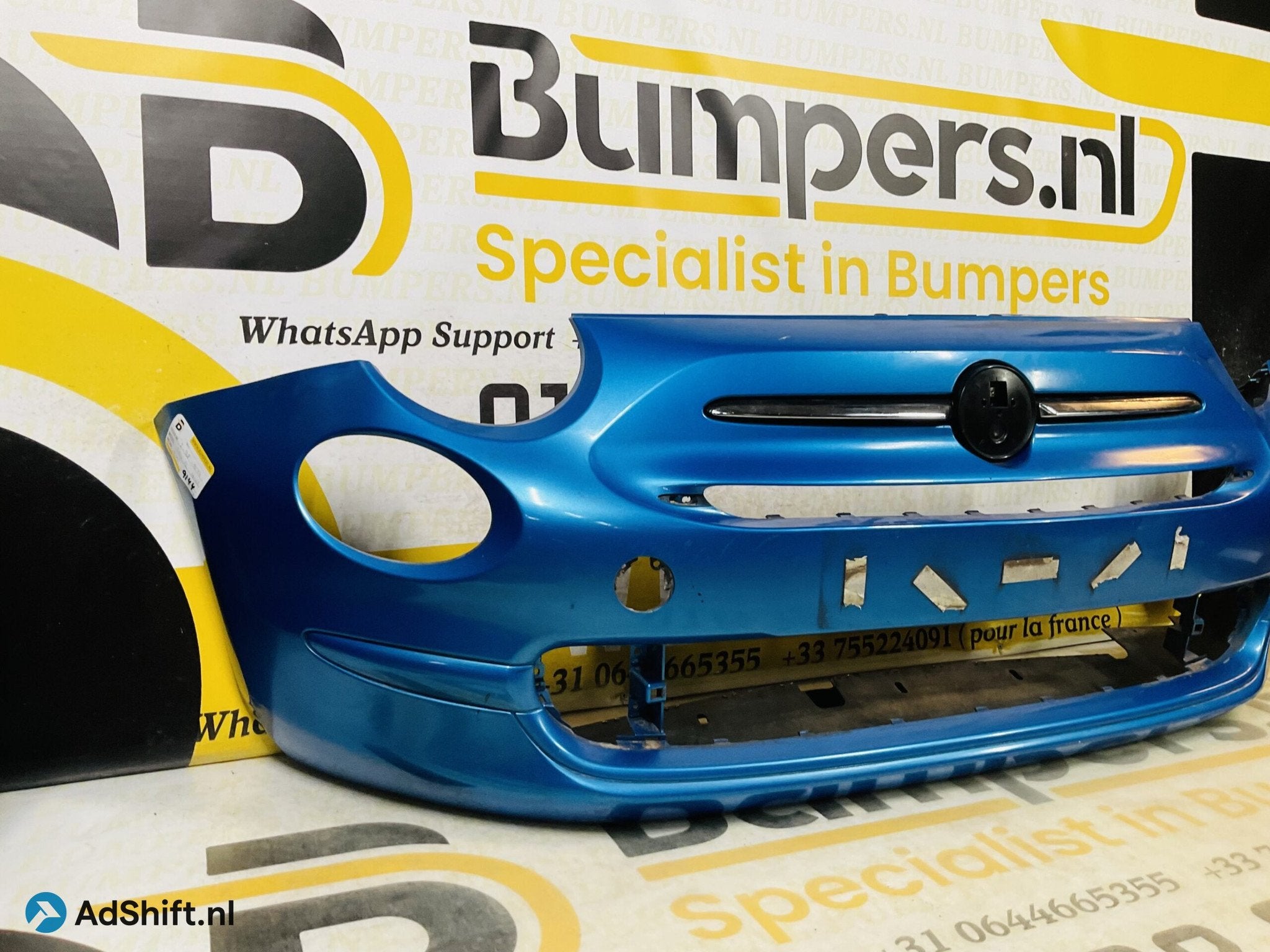BUMPER Fiat 500 Facelift 2016-2021 VOORBUMPER 2-B8-9144z, Bumper