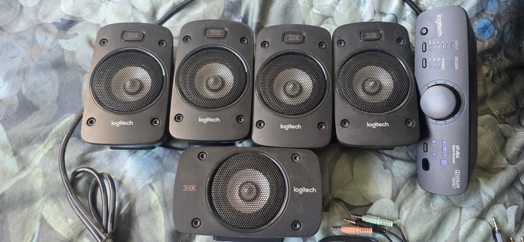 Logitech Z906 5.1 Speakers Goedwerkend, Ophalen, Gebruikt, Audiokanaal 5.1, Logitech Z906