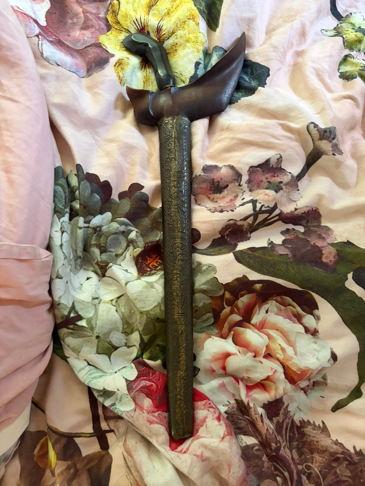 Bijzondere antieke keris 5 bochten kris, Indonesië, Ophalen of Verzenden, Ritueel object