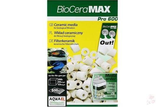 Aquael BioCera MaxPro 600, 1 L, Ophalen of Verzenden, Nieuw, Filter, Aquael