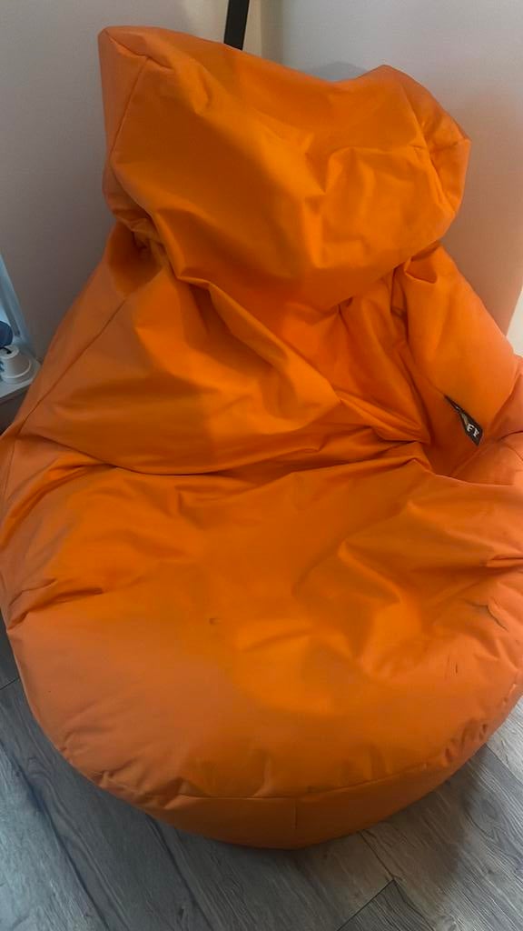 Orange zitzak, Ophalen, Gebruikt, Oranje, Zitzak