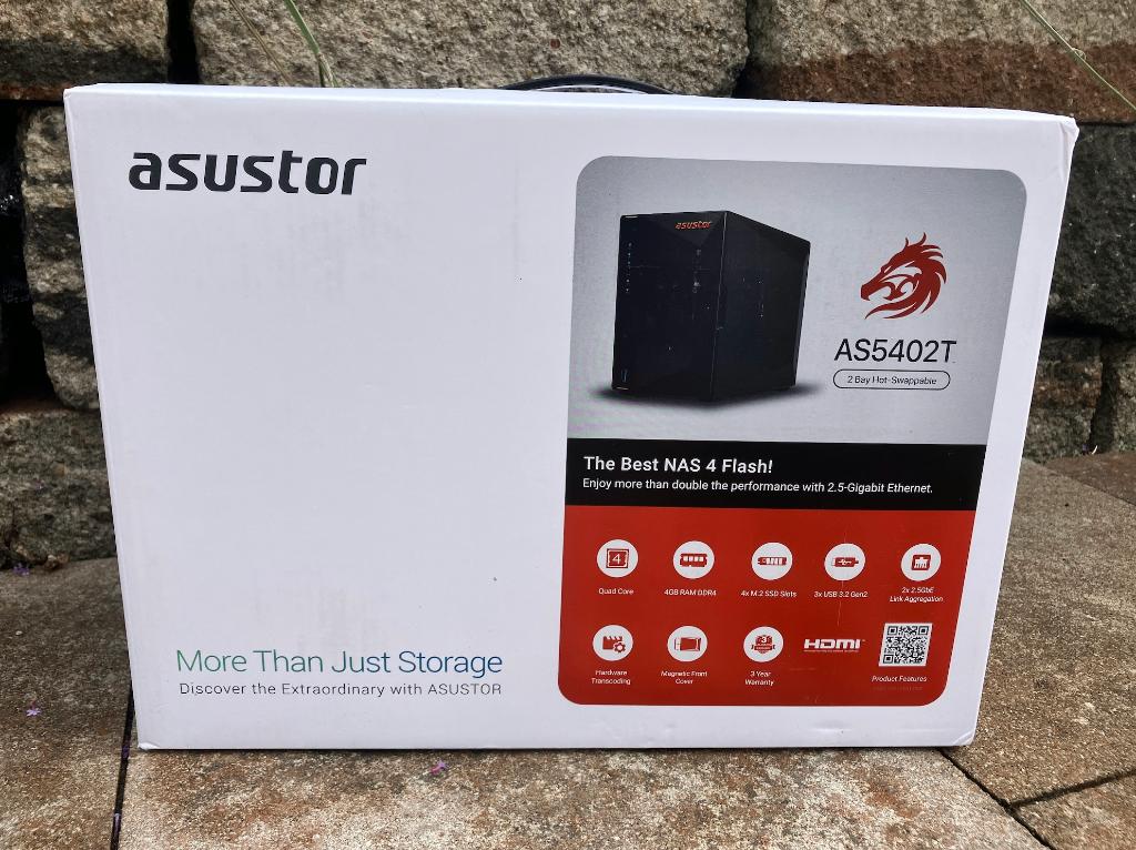 ASUSTOR AS5402T NAS – 20GB RAM (16GB upgraded) – Compleet, Computers en Software, Ophalen of Verzenden, Zo goed als nieuw