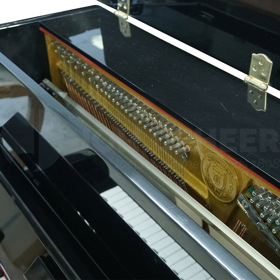 Silbermann U114 Piano Zwart Hoogglans, Gebruikt, Zwart, Ophalen of Verzenden, Hoogglans