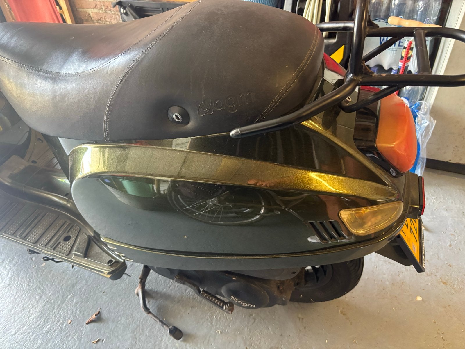 AGM ZN50QT-30A Scooter - Groen, Ophalen, Gebruikt, Maximaal 45 km/u, Benzine