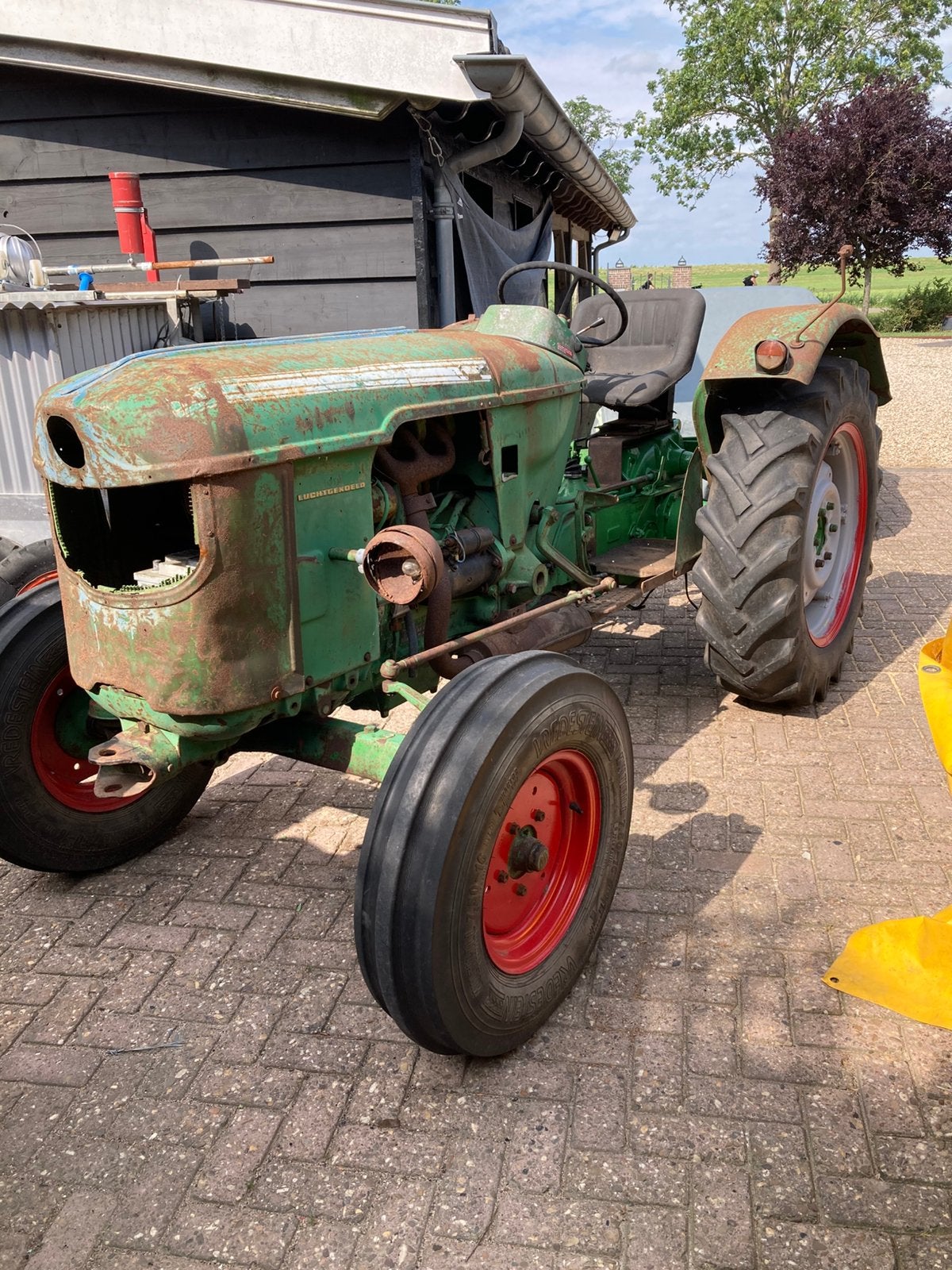 Deutz d4005, Ophalen, Deutz - Fahr, Oldtimer, Tot 80 Pk