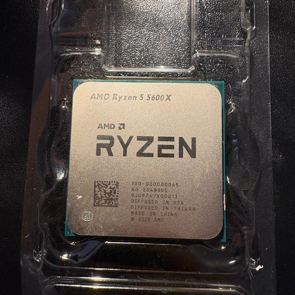 AMD Ryzen 5 5600X, Computers en Software, 6-core, Gebruikt, Socket AM4, 3 tot 4 Ghz