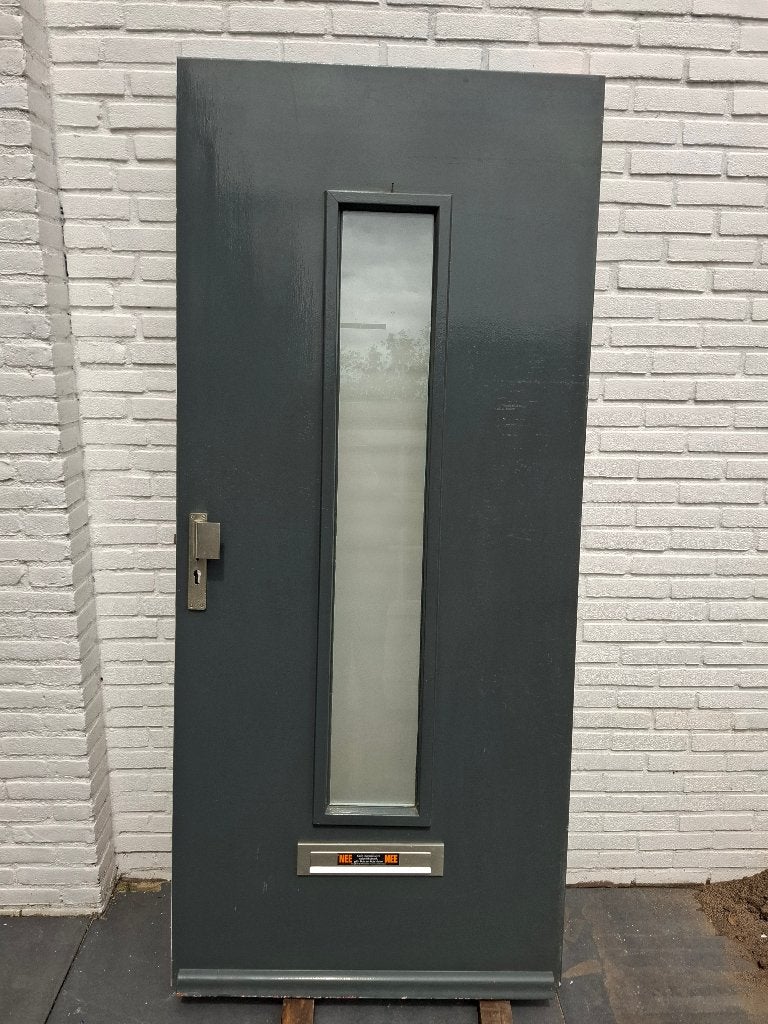 Buitendeur 92.5 x 210, Ophalen, 80 tot 100 cm, 200 tot 215 cm, Glas
