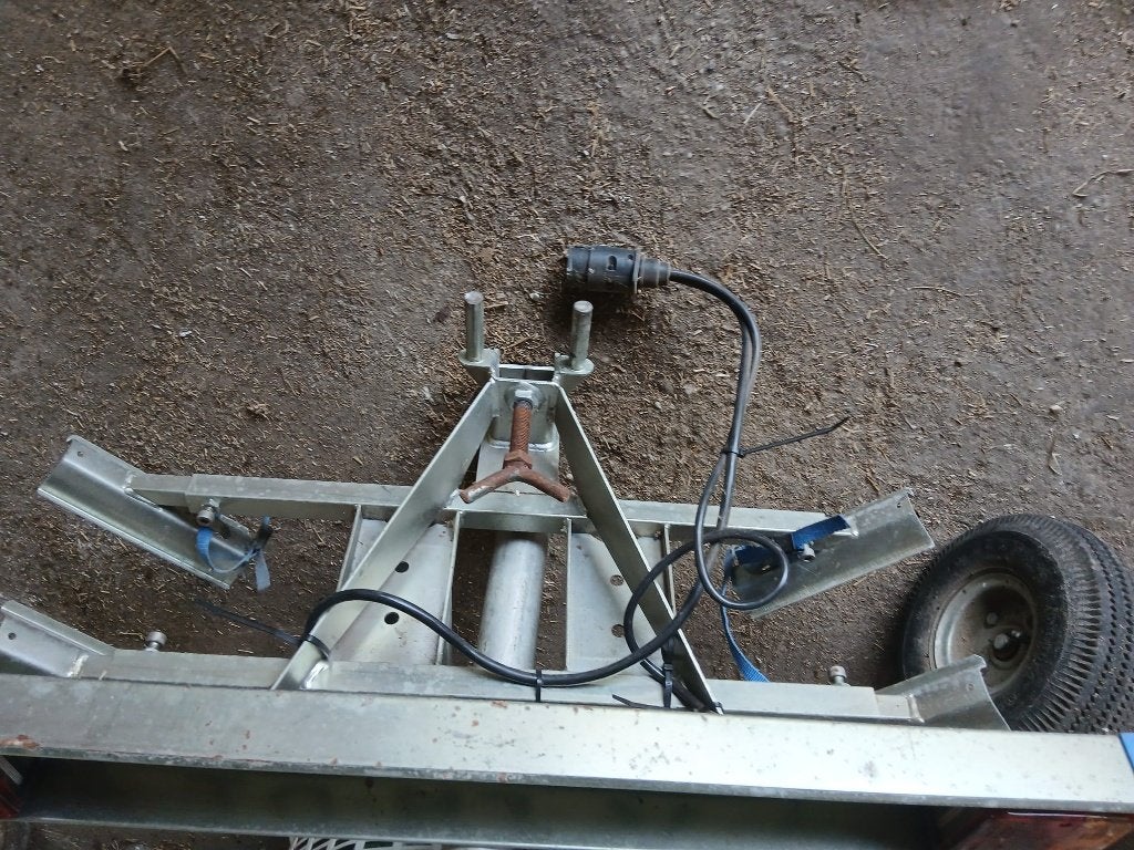 Fietsen drager, Ophalen, Trekhaakdrager