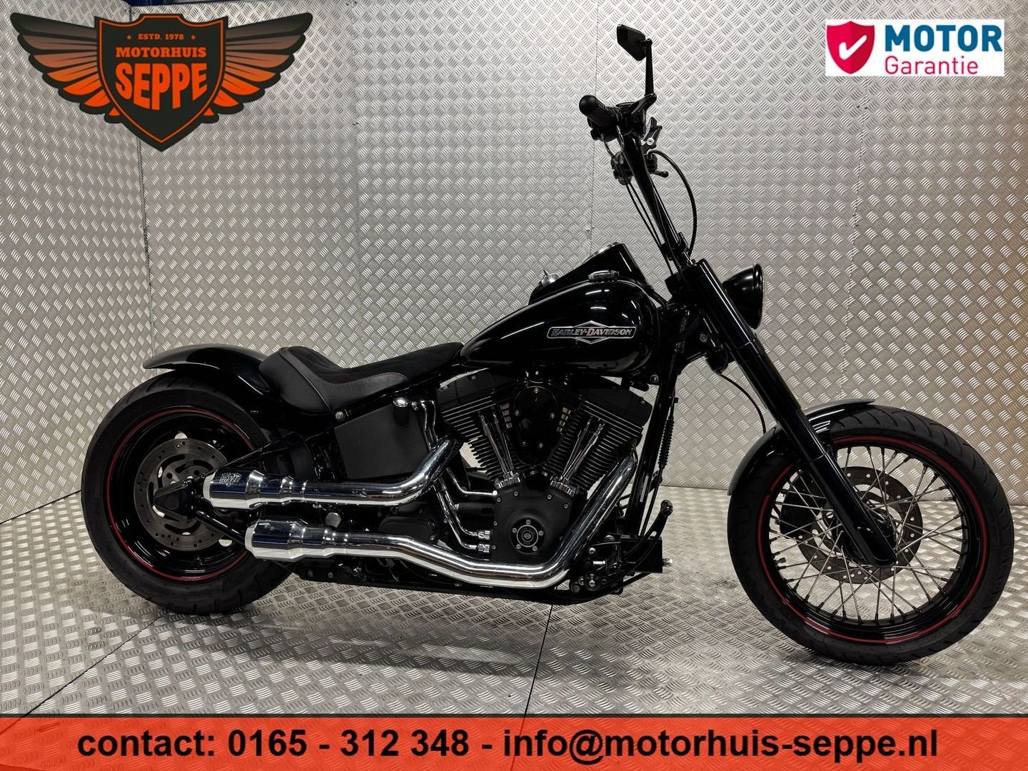 *VERKOCHT* HARLEY-DAVIDSON CUSTOM NIGHT TRAIN FXSTBI FULLY-D, Motoren, Motoren | Harley-Davidson, Bedrijf, Chopper, meer dan 35 kW