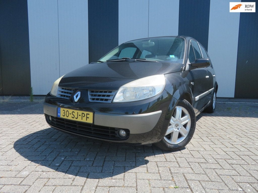 Renault Scénic 2.0-16V Privilège Luxe, 1998 cc, Gebruikt, Zwart, 4 cilinders