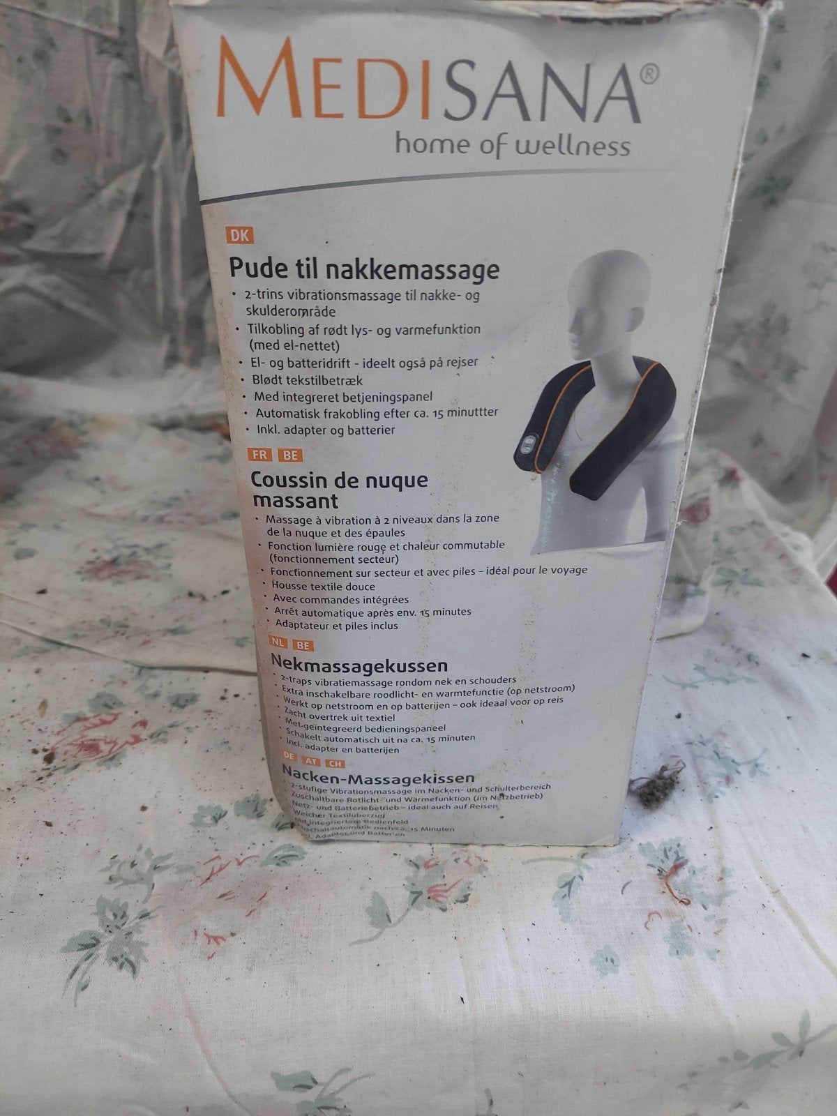 Medisana Nekkussen & HIT Infrarood Massageapparaat Set, Ophalen of Verzenden, Zo goed als nieuw, Apparaat