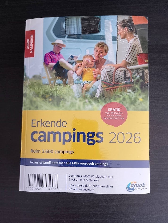 ANWB campinggids 2026, Ophalen, ANWB, 2000 tot heden, Europa Overig