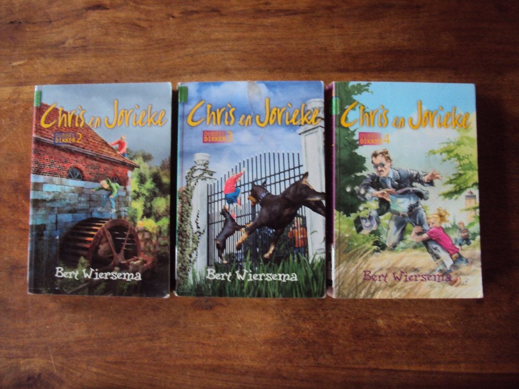 Serie boeken: Chris en Jorieke van Bert Wiersema (set 1), Ophalen of Verzenden, Gelezen, Bert Wiersema, Fictie