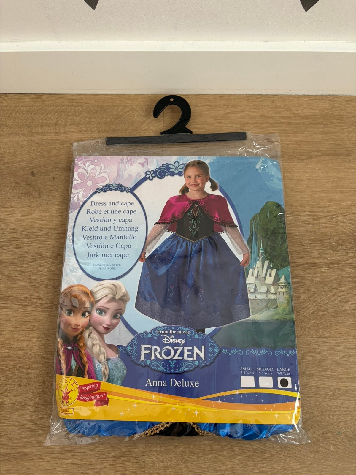Nieuw Disney Frozen Anna jurk maat 122-128 7-8 jaar, Ophalen of Verzenden, Nieuw, 122 t/m 128, Meisje