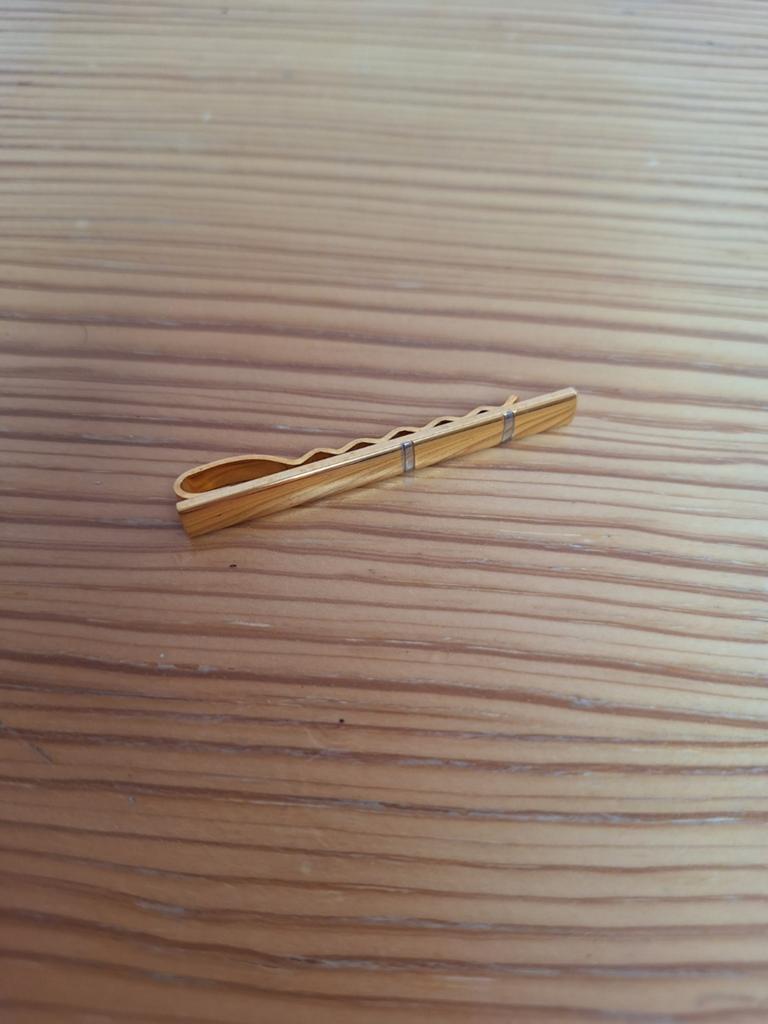 Vintage Gouden Dasspeld - Klassiek en Stijlvol, Sieraden, Tassen en Uiterlijk, Manchetknopen, Ophalen of Verzenden, Gebruikt, Overige materialen