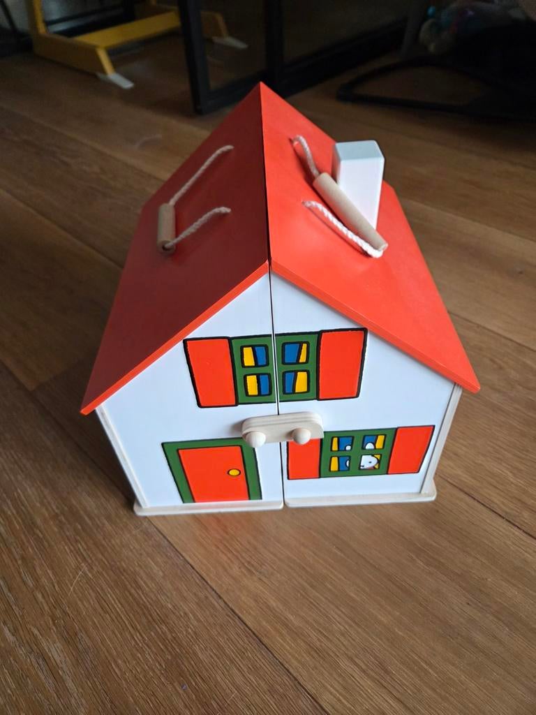 Nijntje poppenhuis houten speelgoed Hema, Kinderen en Baby's, Speelgoed | Poppenhuizen, Ophalen, Poppenhuis