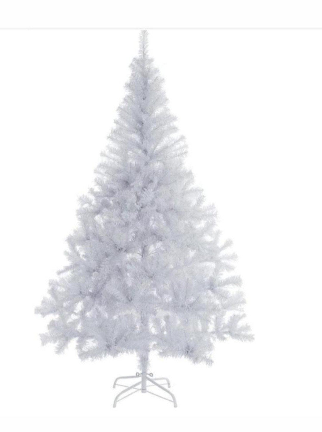 Witte kunst kerstboom 180cm, Ophalen of Verzenden, Zo goed als nieuw