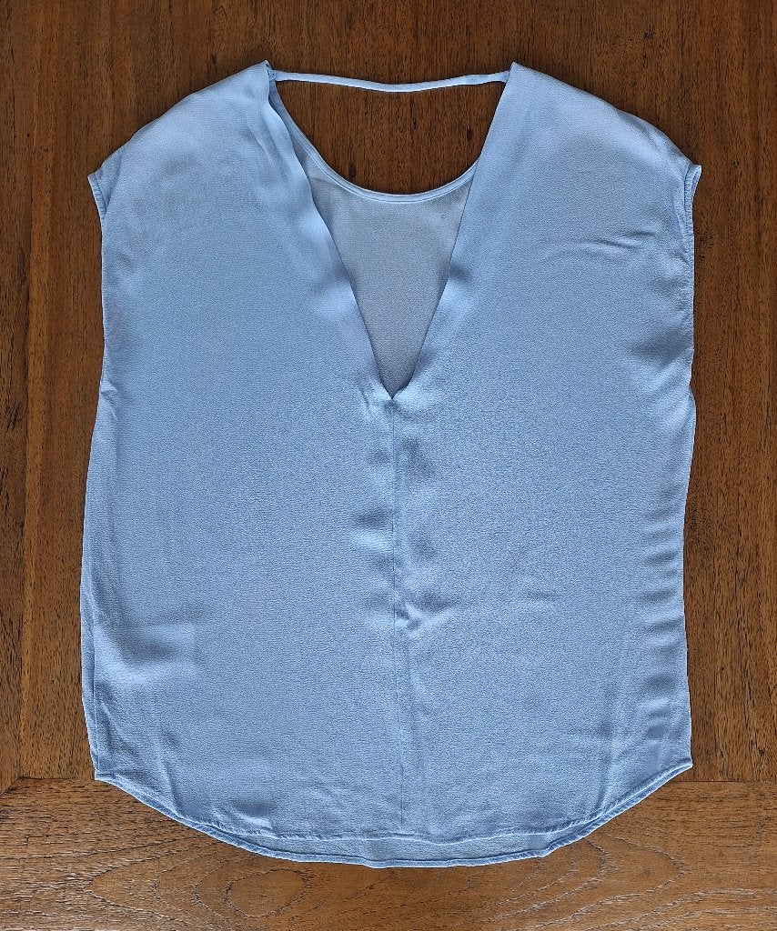 Mouwloze blauwe top van Supertrash., Kleding | Dames, Maat 38/40 (M), Supertrash, Blauw, Ophalen of Verzenden