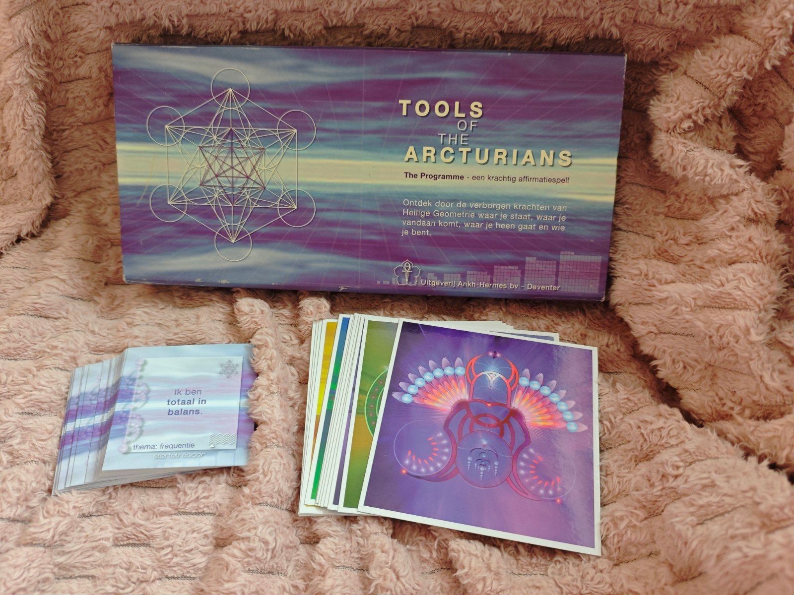 Tools of the Arcturians - Krachtig affirmatiespel, Ophalen of Verzenden, Zo goed als nieuw, Spiritualiteit algemeen, Overige typen