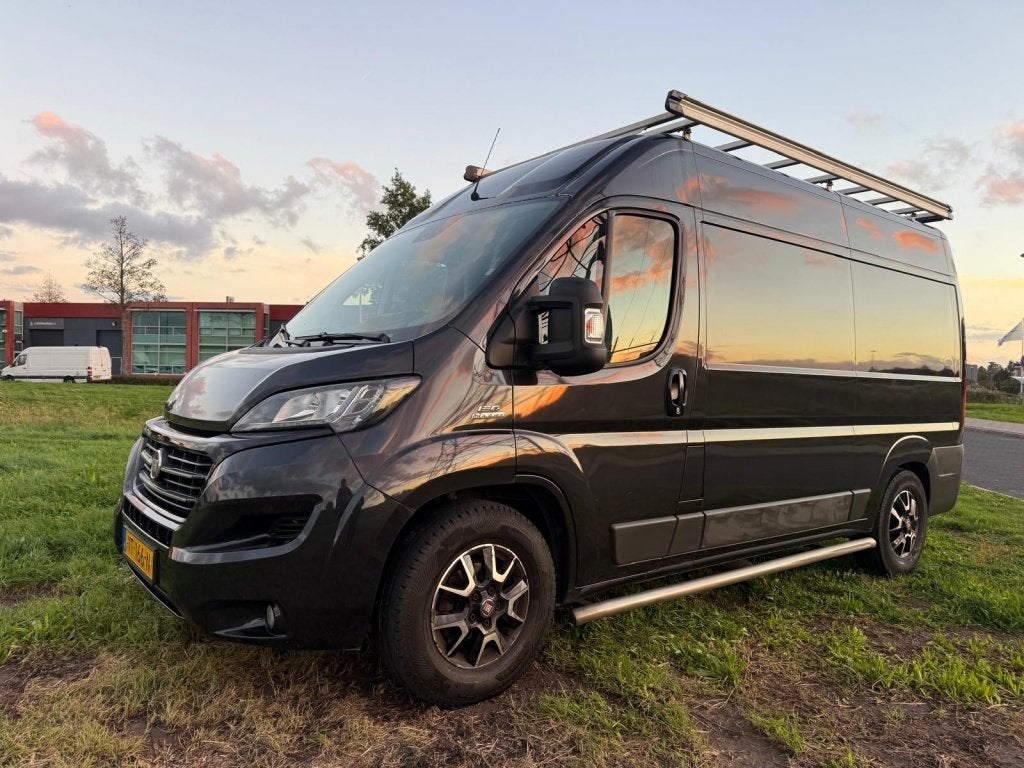 Fiat Ducato 35 3.0 MultiJet L2H2 – Automaat | Extra Luchtv, Auto's, Euro 5, Gebruikt, 4 cilinders, Zwart
