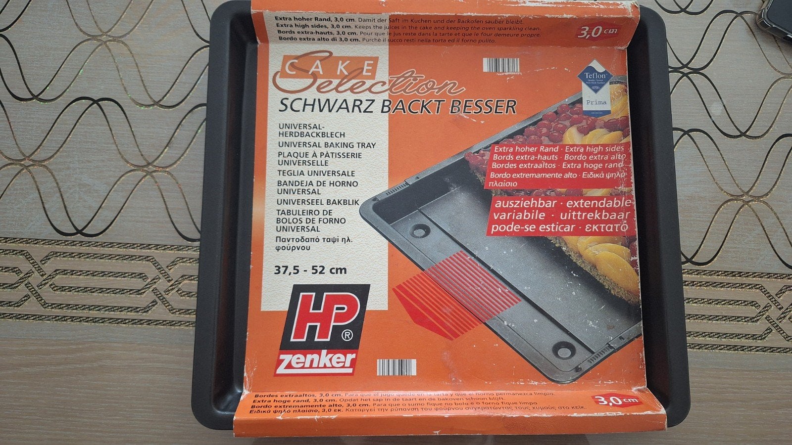 Zenker uitschuifbare bakplaat, Ophalen of Verzenden, Nieuw