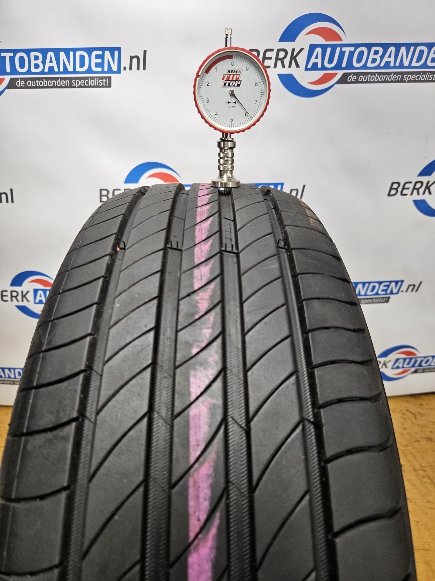 2x Michelin Primacy 4 S3 195/55 R16 87H 195/55/16 1955516 (p, Auto-onderdelen, Banden en Velgen, Gebruikt, -, Ophalen of Verzenden