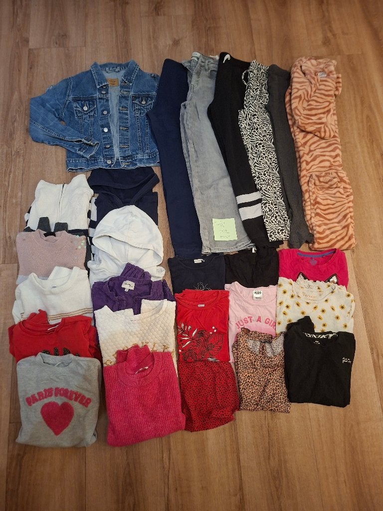 Pakket meisjeskleding 146 / 152 winter, Ophalen, Gebruikt, Meisje