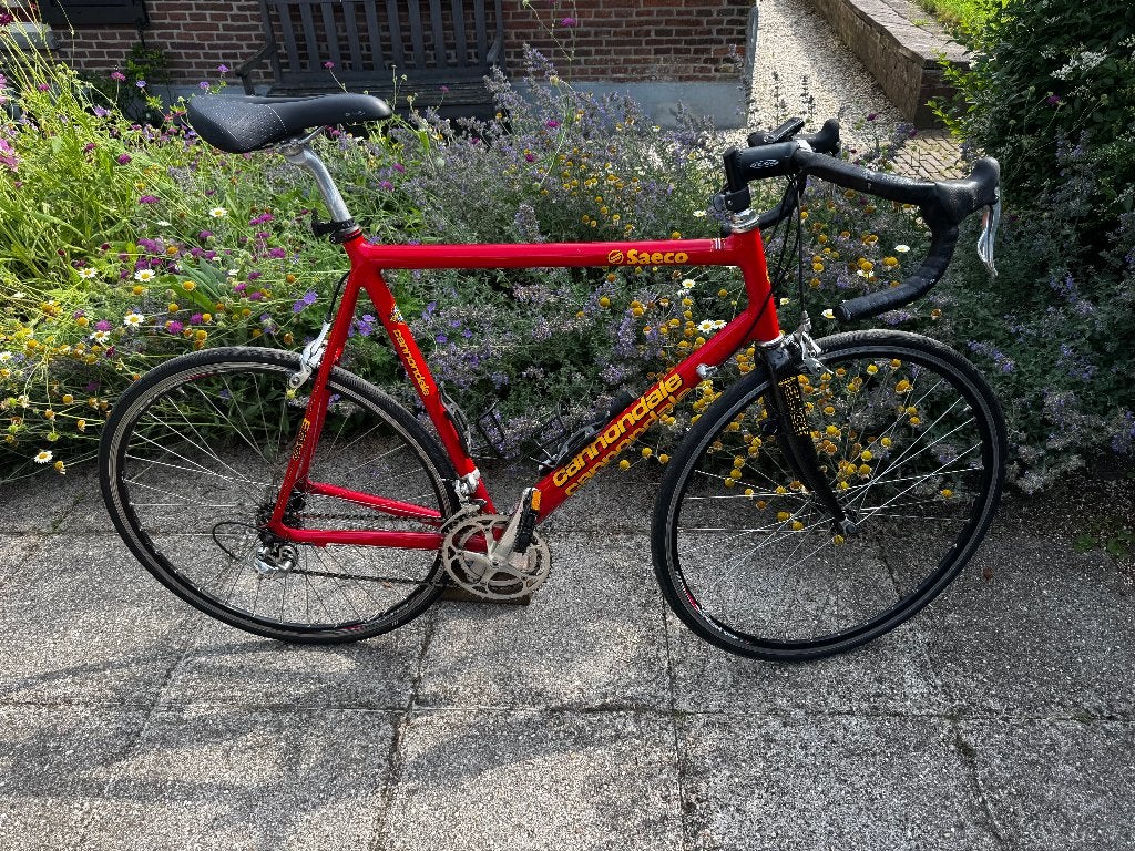 CANNONDALE SAECO Racefiets 60cm, 28 inch, Gebruikt, Aluminium, 57 tot 61 cm
