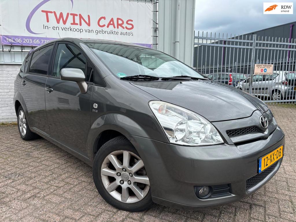 Toyota Corolla Verso 1.8 VVT-i Sol 7p. MT Automaat, Gebruikt, 4 cilinders, 129 pk, 7 stoelen