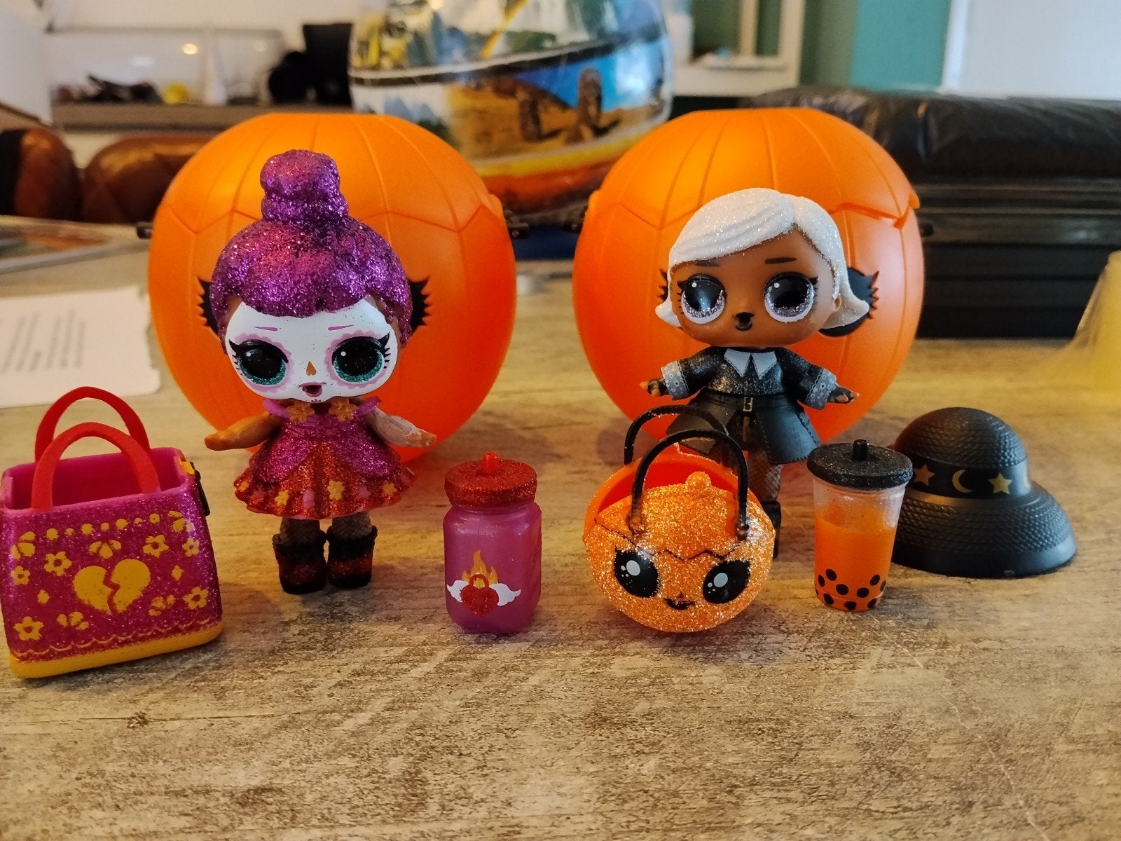 LOL Surprise Halloween Limited Edition Popjes (2 stuks), Ophalen of Verzenden, Zo goed als nieuw, Overige typen