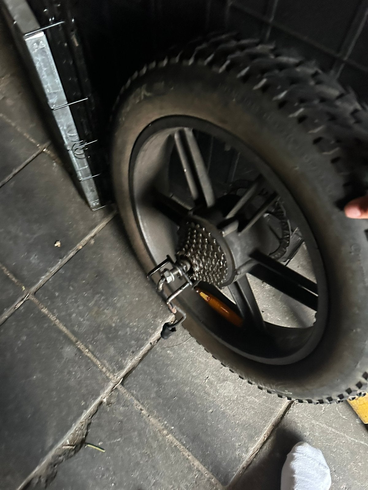 500 watt motor, Ophalen of Verzenden, Zo goed als nieuw
