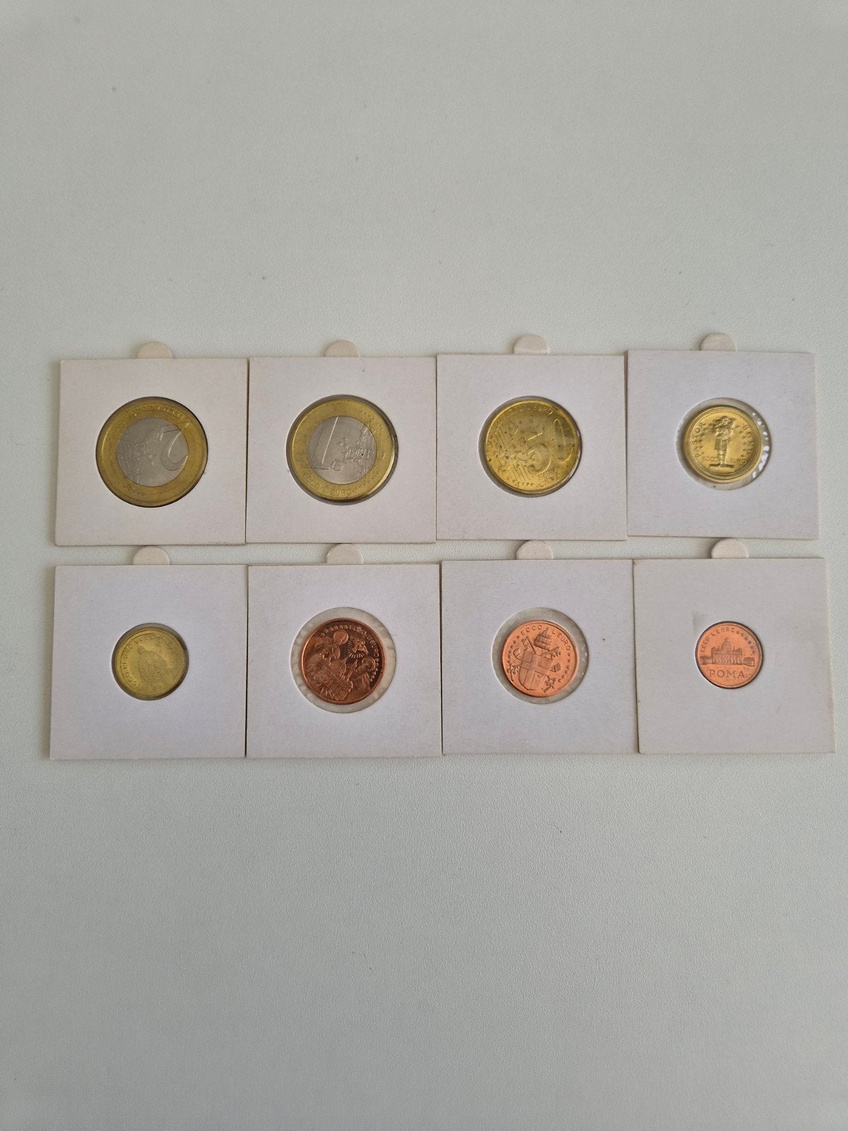 Herdenkings munten van de Paus, Ophalen of Verzenden, 2 euro
