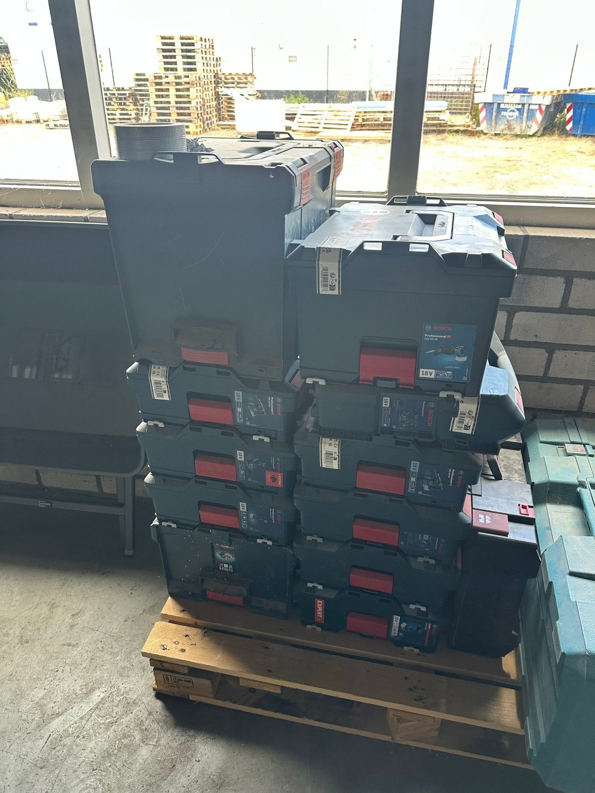 Bosch L-Boxx Koffers - Diverse Maten (10 stuks), Ophalen, Gebruikt, Gereedschapsopslag, Bosch