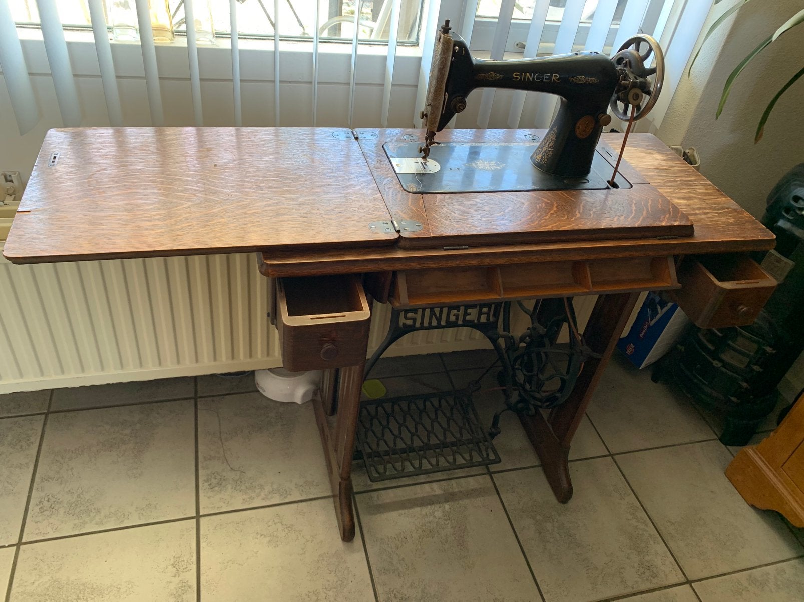 Oude Trapnaaimachine, Ophalen